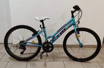 Dievčenský bicykel 24" (od 125 cm) - 2