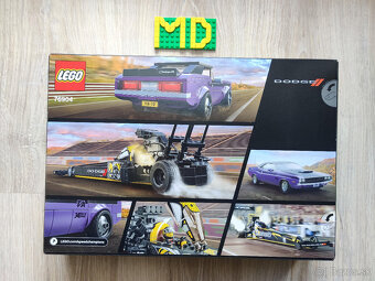 LEGO 76904 Mopar Dodge Dragster and 1970 Dodge Challenger - 2