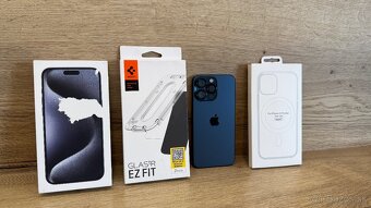 Apple iPhone 15 Pro Max 256GB Blue Titanium - 2