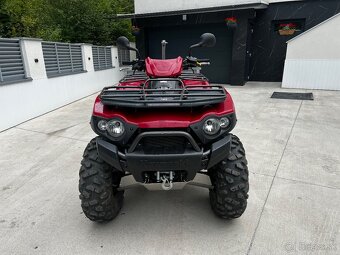 Kawasaki Brute Force 750+Výklopný Vozík+Radlica na sneh - 2