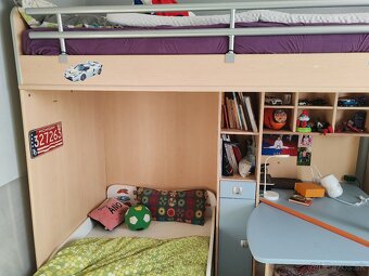 Detskú izbu posteľ h - 2
