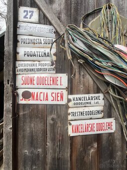 Smaltované tabule aj Ľudový súd a ČSAD - 2