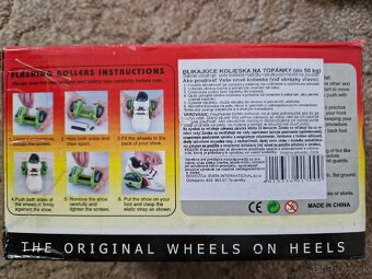 Kolieska na topánky - 2