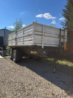 Vlečka, príves za traktor, tandem, sklápač - 2