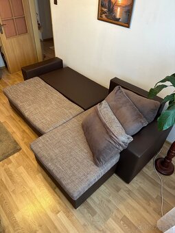 Rohový rozkladací gauč " - 2