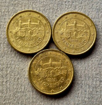 10 cent 2009, Slovensko, Chyborazba - vlajka - 2