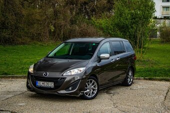 REZERVOVANE Mazda 5 1.8 MZR, 2014, 1. majitel, 7 miest - 2