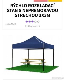 rozkladaci stan 3x 3m - 2