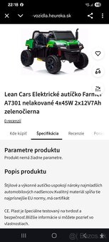 Detské elektrické autíčko - 2