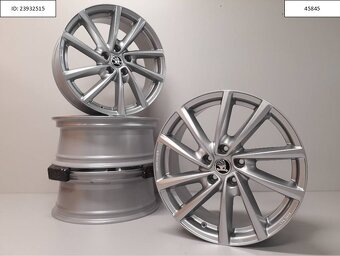 Škoda Octavia, Yeti, Karoq, Superb alu disky R18 ET43 5x112 - 2