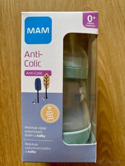 Anti Colic cumlíková fľaša, cumlík na fľašu, cumlík - 2