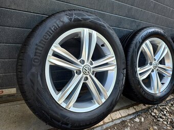 Letná Sada Volkswagen TIGUAN+Zánovné Pneu 235/55 R18 - 2
