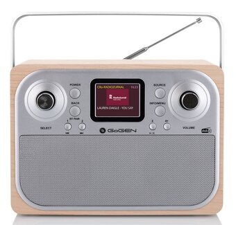 DAB+ FM rádio GoGen DAB 700 BTCS - 2