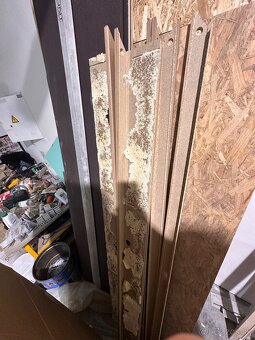 Interierové dvere 60 ľavé a obložková zárubňa - 2