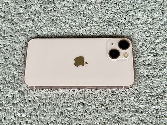 iPhone 13 Mini 128GB, Ružový, NOVÁ BATERKA, TOP STAV - 2