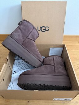 Ugg platform hnede 37 - 2