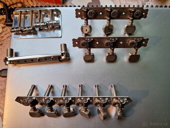 Nághradné diely ku gitarám a basgitarám. - 2