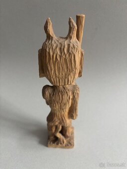 Neznámy ľudový rezbár - Čert - 2