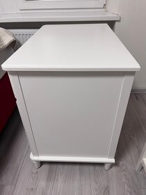 Ikea TYSSEDAL Komoda so 4 zásuvkami, biela - 2