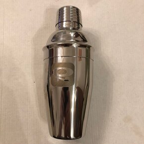 Nerezový shaker 300 ml, termoska 0,75 l a ploskačka 210 ml - 2