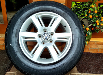 alu R17 5x120 orig. VW Amarok, T5 (+pneu Bridgestone 245/65) - 2