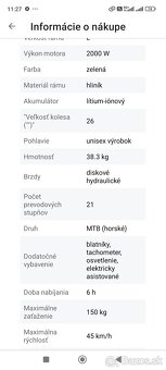 Predam novy el. bicykel - 2