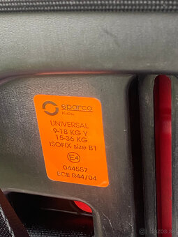Autosedačka SPARCO 9-36 kg - 2
