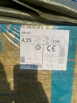 Nobasil-AIRwall mineralna vlna 150x600x1000 - 2