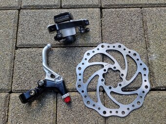 Mechanicky brzdovy strmen Shimano + packa - 2