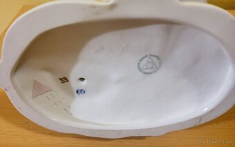 Royal dux porcelánová soška rokokový pár - 2