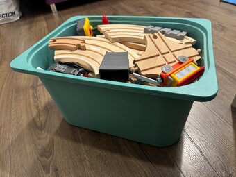 Predám drevený vláčik Lidl - 2