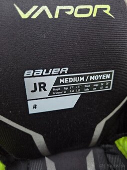 Hokejové nohavice Junior M - Bauer Vapor 3X - 2