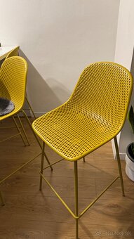 Dizajnové barové stoličky - super stav 3ks - 2