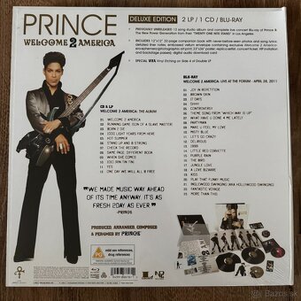 Prince - Welcome 2 America 2 x Lps + Blu-Ray + CD - 2