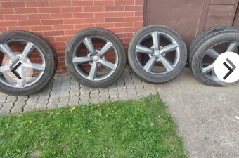 Sada letných kolies +hliníkové disky - 2