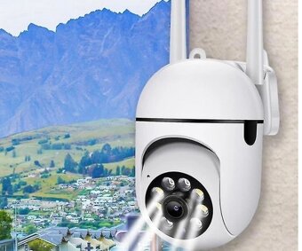 Smart wifi full HD bezpečnostná kamera - 2