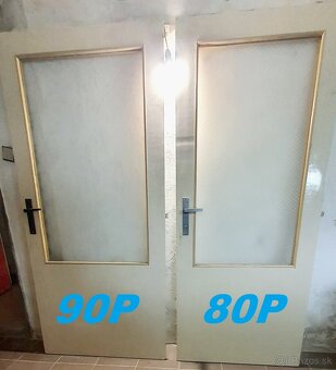Dvere použité aj nové. - 2
