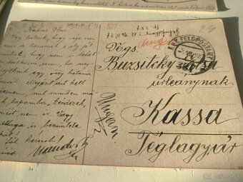 staré  pohľadnice -vojenská pošta -poľná pošta - 2