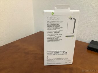 iPhone 17 Pro max. MagSafe silikonovy obal - 2