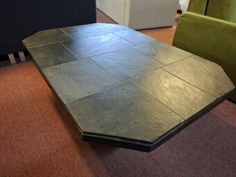 Predam bridlicový stolík retro, - 2