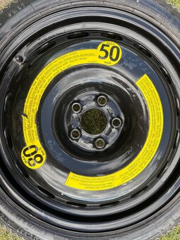 Rezerva úzka 5x100 R18 125/70 - 2
