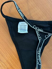 Calvin Klein nohavičky XS, čierne originál - 2