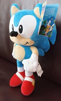 Plyšový ježko Sonic 30cm - nový s visačkou - 2