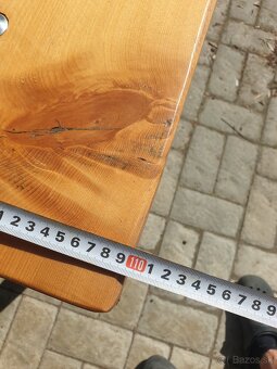 masivny borovicovy stol - 2
