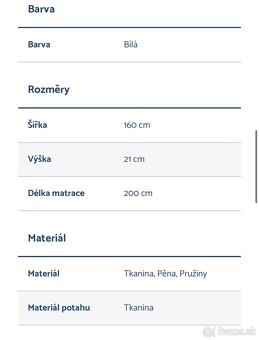 Taštičkovy Matrac - 2
