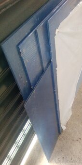 Lexan , polykarbonatova dutinkova doska -modrá - 2
