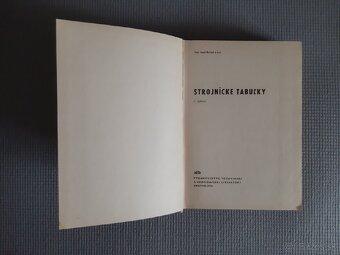 Strojnícke tabuľky - 2