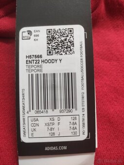 mikina Adidas veľkosť 128 - 2
