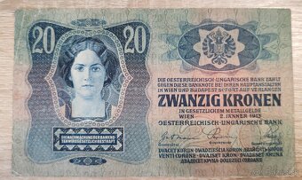 20 koruna, 1913, 1817, Rakúsko Uhorsko - 2