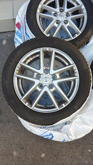 Orig Toyota disky R16 + zimné Continental TS870 - 2